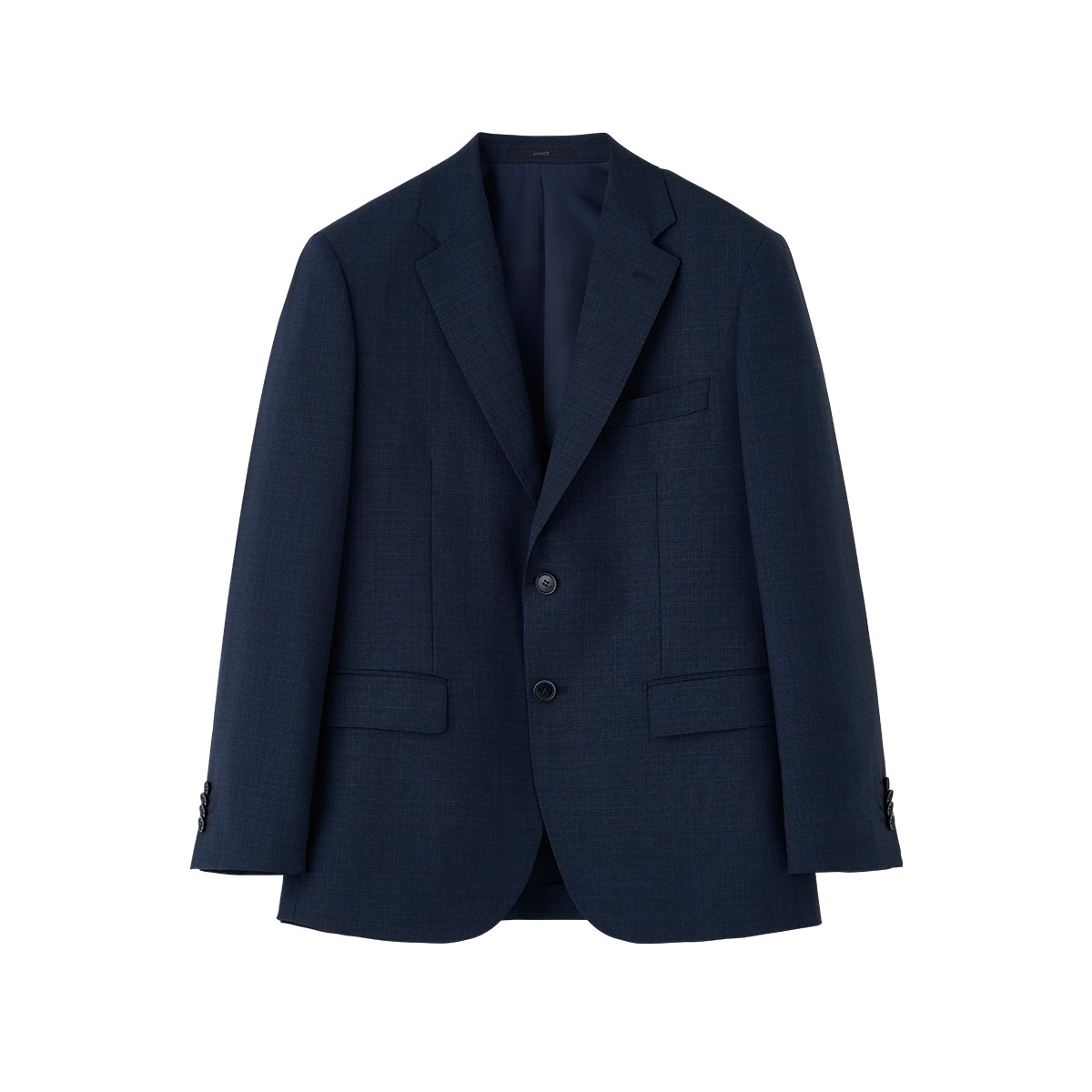 Blue Micro Pattern Wool Light Weight  Suit