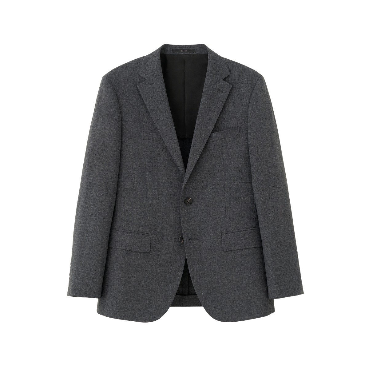 Grey Micro pattern Wool Blended Suit